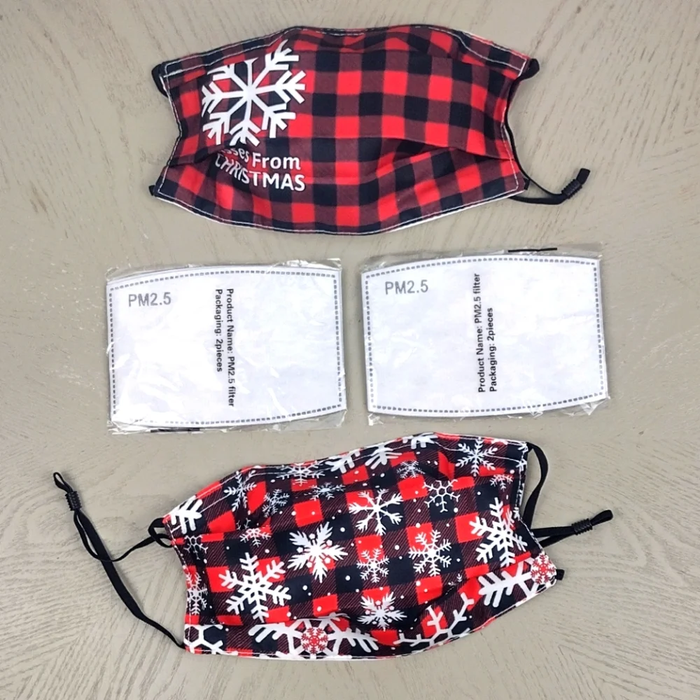 Snowflake Face Masks